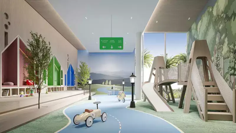 Ellington Art Bay west_Kids Playing Area